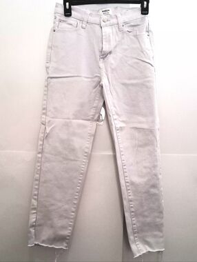 KENSIE Jeans Women's White Straight-Leg Jeans Size 2/26